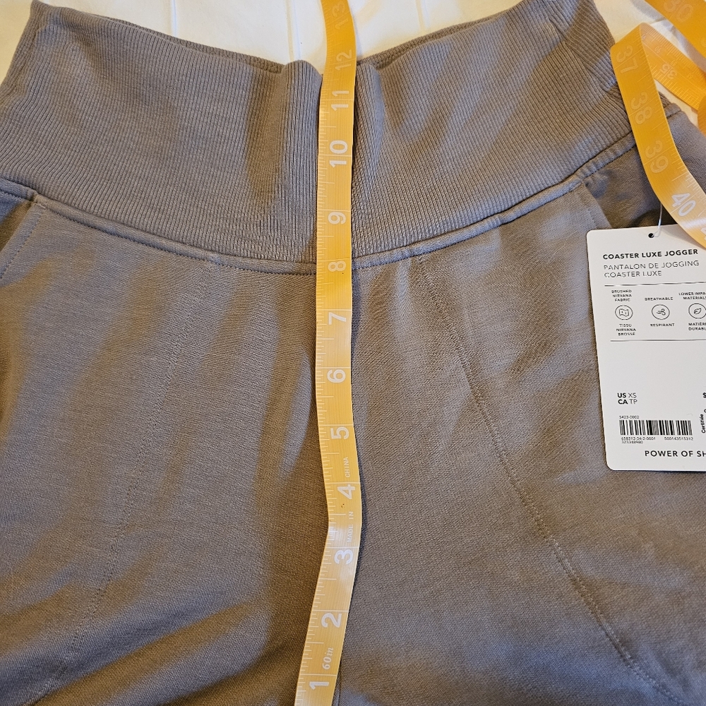 NWT Athleta Coaster Luxe High Rise Jogger In XS - Picture 6 of 13